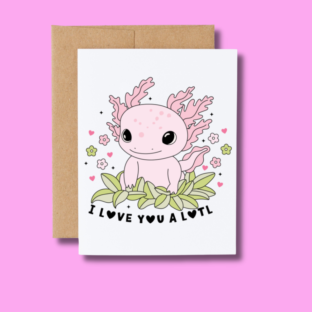 I Love You A Lotl Greeting Card