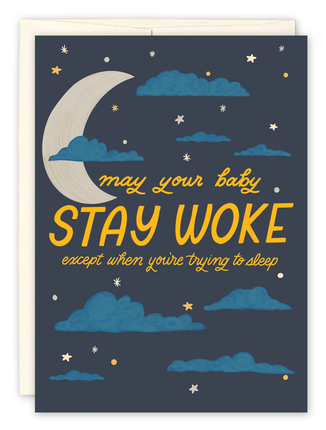 Stay Woke Baby Greeting Card