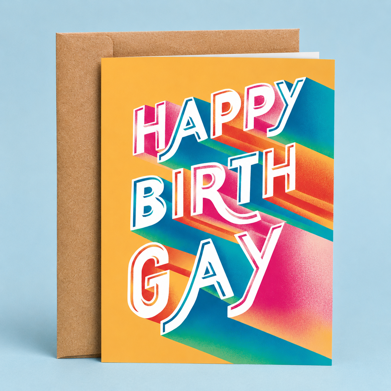 Happy BirthGay Greeting Card