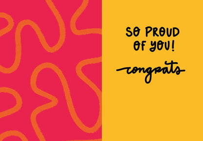 You Did That! Congratulations Greeting Card