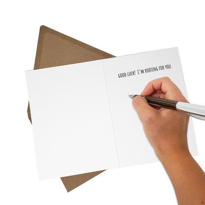 I Hope You Don't Die Get Well Greeting Card