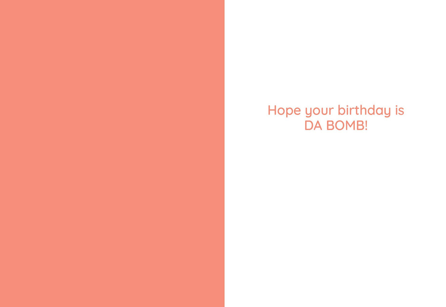 Multiple Choice Birthday Greeting Card